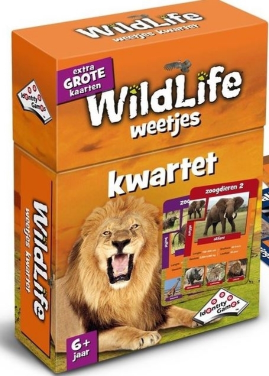 Image de Een weetjes kwartet Wilde dieren 6+