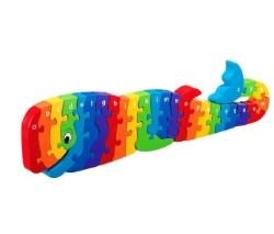 Image de Legpuzzel Walvis ABC Fairtrade