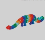 Afbeeldingen van Legpuzzel Dinosaurus Dizzy ABC Fairtrade