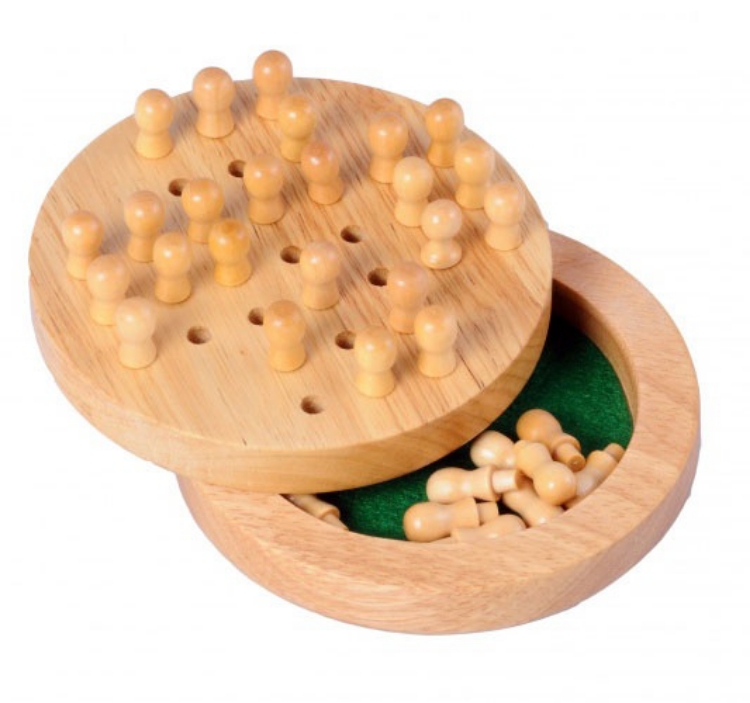Image de Reis solitair 12 cm met houten pinnetjes