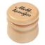 Bild von Melktandendoos 34 mm met opschrift - Gelakt klein (34mm)