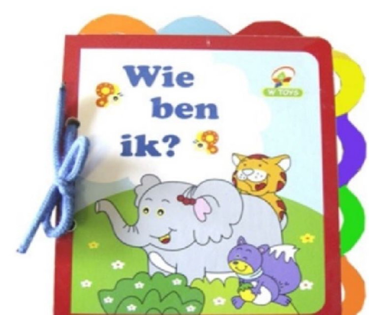 Image de Houten boekje puzzel: Wie ben ik "wilde dieren"