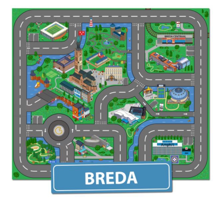 Image de Speelkleed Breda 130x160cm