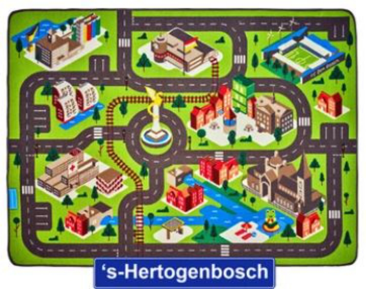 Afbeeldingen van Speelkleed 's-Hertogenbosch