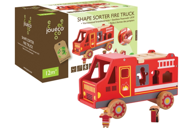 Image de Jouéco Vormenstoof brandweerauto
