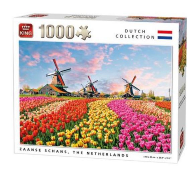 Image de Legpuzzel 1000 stukjes Zaanse schans King