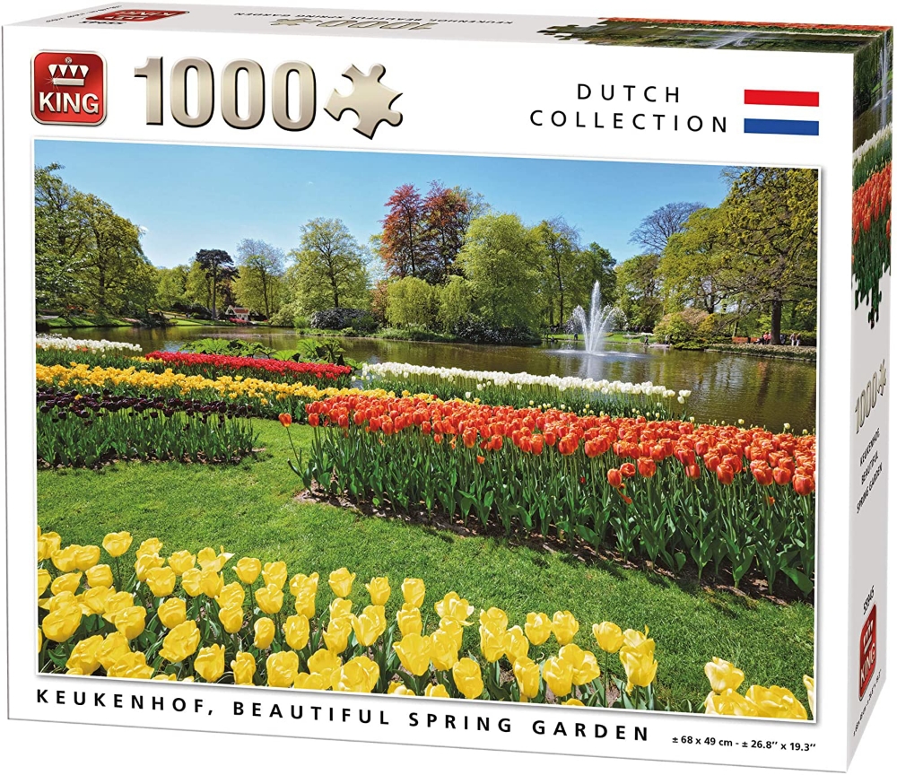 Bild von Puzzel 1000 stukjes Keukenhof King