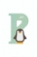 Image de Sevi dierenletter nieuw (P) pinguin