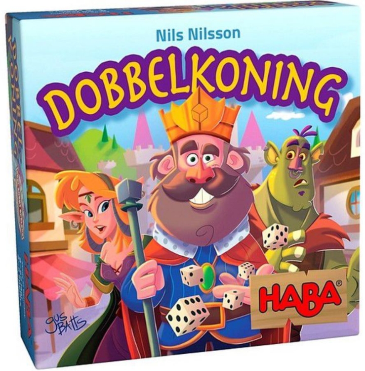 Afbeeldingen van Dobbelkoning Pittig gokspel 8+ HABA