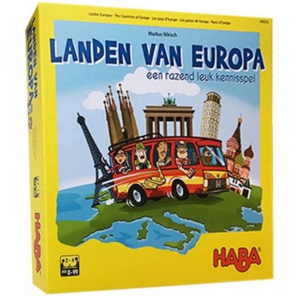 Picture of Landen van Europa kennisspel  8+ HABA