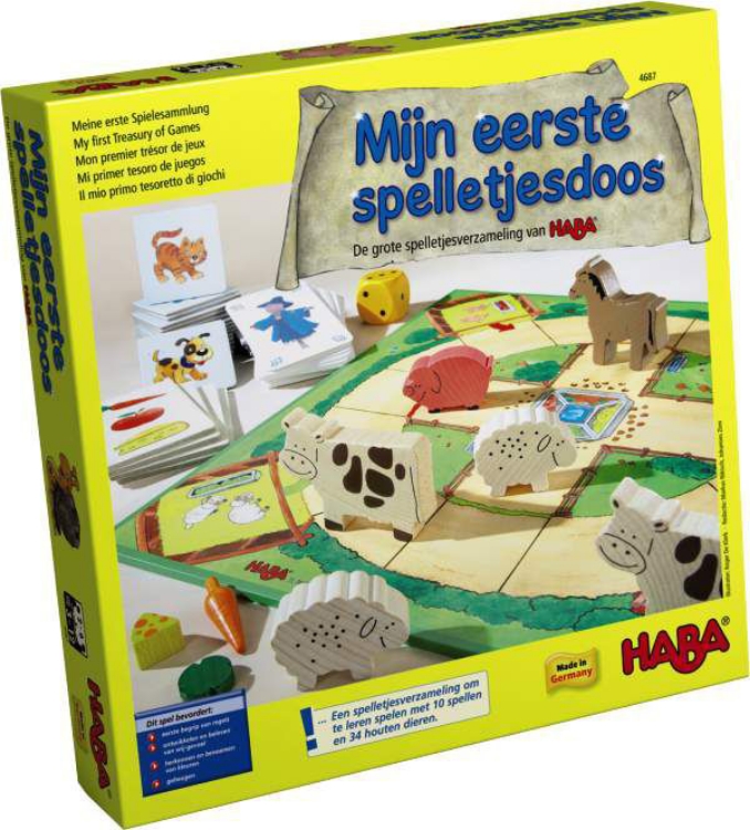Bild von Spel HABA Mijn eerste spelletjesdoos 10 spellen 3+ 