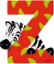 Picture of Sevi dierenletter (Z) Zebra