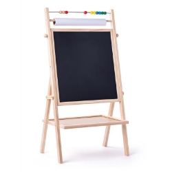 Bild von Staand schoolbord met papier rol