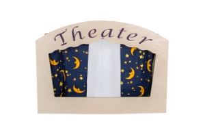 Bild von Theater tafelmodel white wash Van Dijk Toys