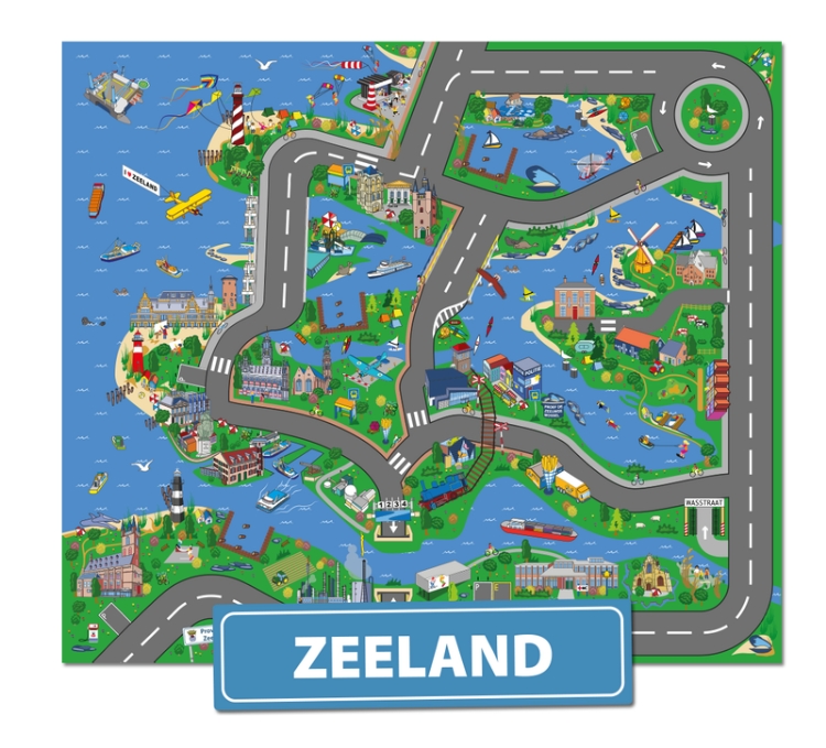 Image de Speelkleed Zeeland 130 x 160 cm