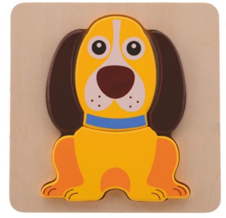 Afbeeldingen van Mijn 1e puzzel Hondje Joueco
