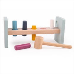 Picture of Bigjigs Houten FSC hamerbank 5 pens – vanaf 12 mnd