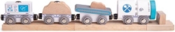 Bigjigs houten trein Drilling- boor werktuigen BJ-BJT496 1