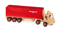 Image de Trailer, vrachtwagen met oplegger 65 cm Fagus Classic