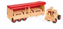 Image de Trailer, vrachtwagen met oplegger 65 cm Fagus Classic