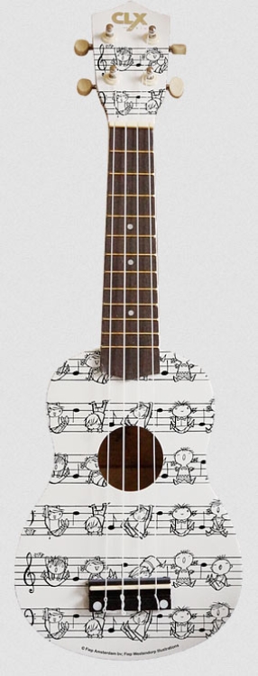 Afbeeldingen van Calista Ukelele Muzieknoten - 4jr+