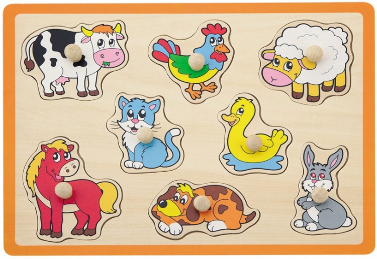 Image de Houten puzzel Boerderij - Joueco