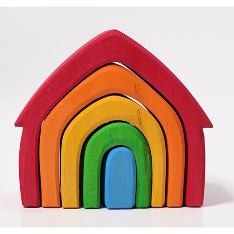 Picture of Gekleurd huis 5 delig Grimm's