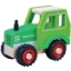 Image de Houten tractor met rubber wielen
