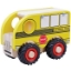 Picture of Houten schoolbus met rubberen wielen