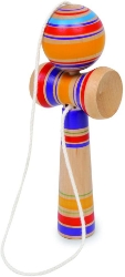 Bild von Kendama gekleurd Balbehendigheidsspel