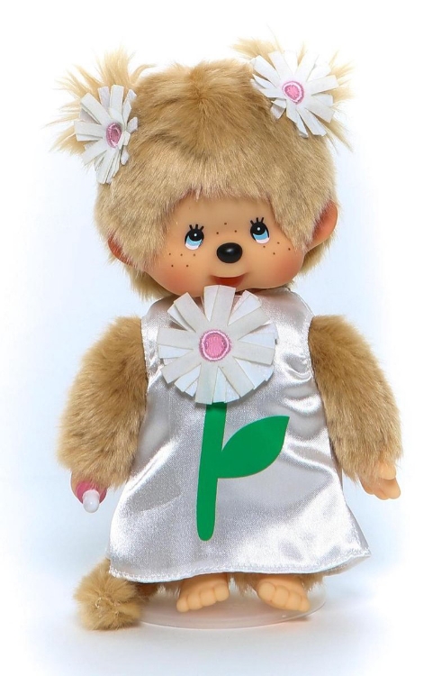 Image de Monchhichi  blond meisje Margriet 20 cm