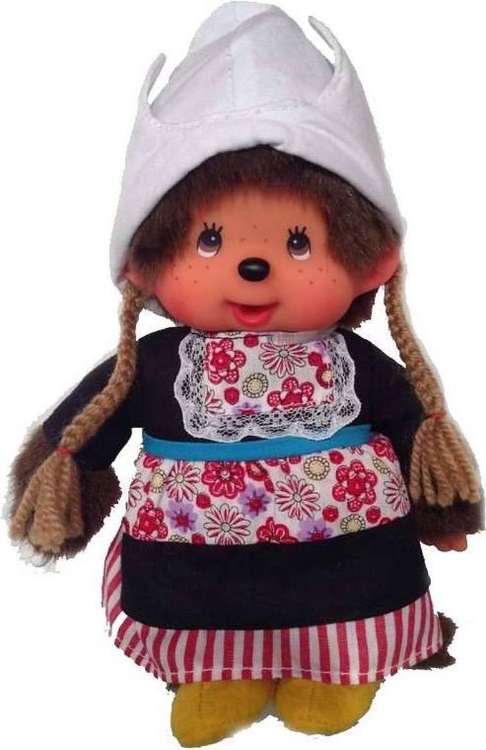 Afbeeldingen van Monchhichi Nederlands meisje klederdracht