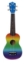 Image de Ukelele gitaar 4-snaren Print Regenboog Calista