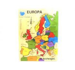 Afbeeldingen van Houten puzzel van Europa