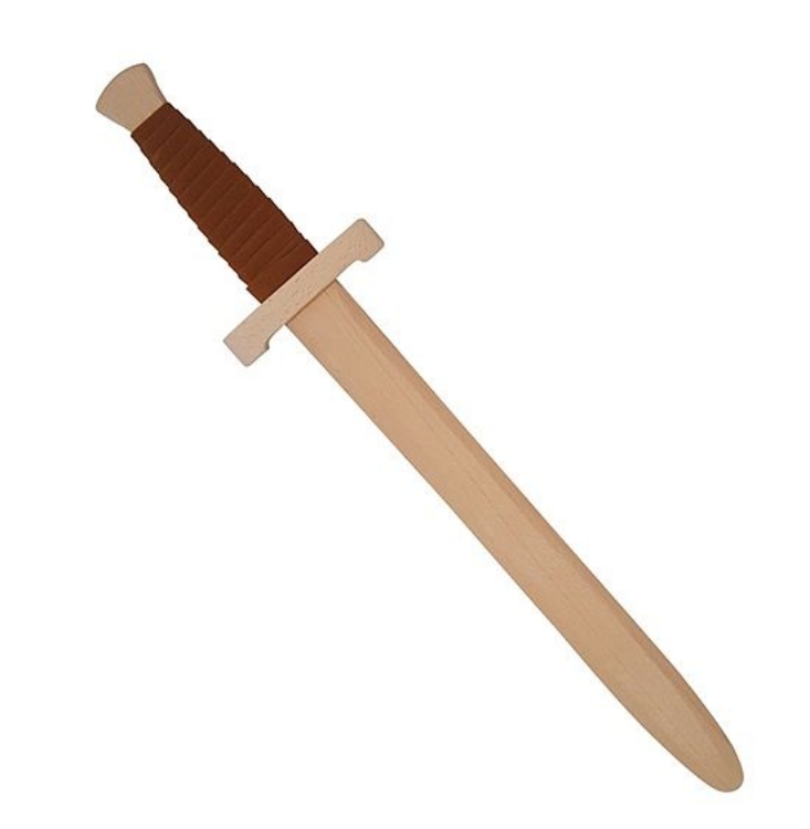 Afbeeldingen van beuken houten zwaard 59 cm