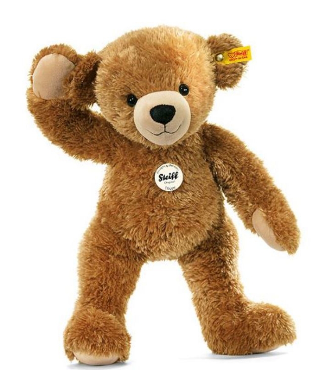 Bild von Happy Teddy Beer, licht bruin 28cm Steiff