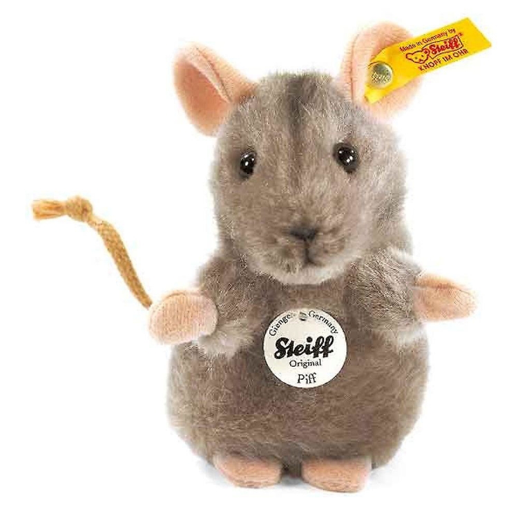 Image de Piff muis, grijs 10cm Steiff