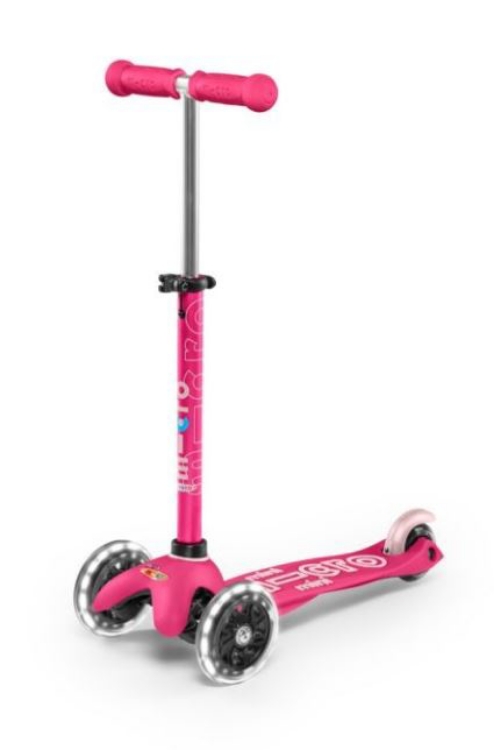 Image de Mini Micro step Deluxe LED roze