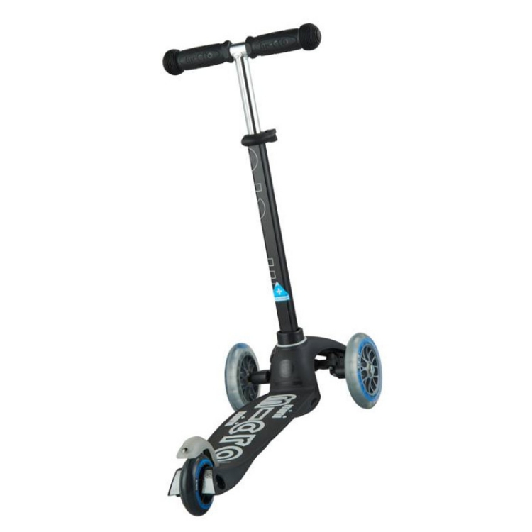 Afbeeldingen van Mini Micro step Deluxe LED zwart