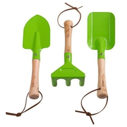 Image de Hand-tuingereedschap set metaal hout
