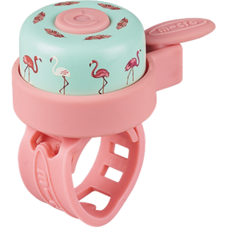 Image de Step/fiets-bel Flamingo mint Microstep
