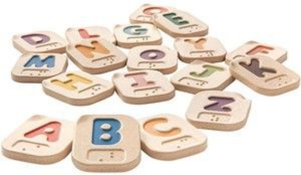 Bild von Braille alfabet A-Z Plantoys