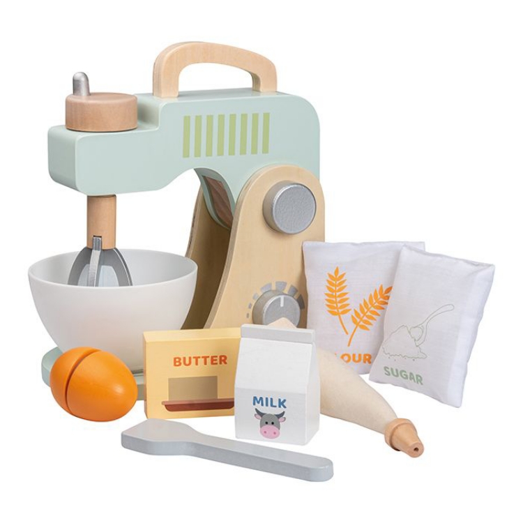 Image de Mixer en bakset 10 delig pastelkleur Joueco