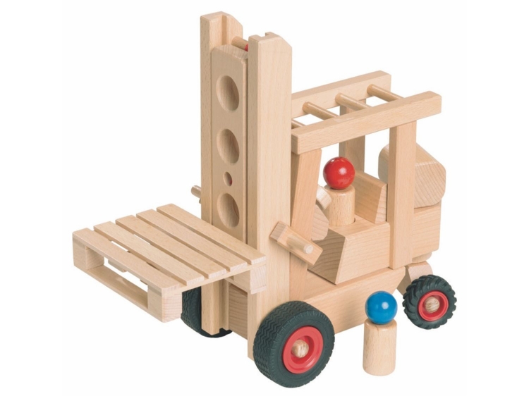 Afbeeldingen van Fagus Vorkheftruck - bestuurbaar met europallet - 3jr+