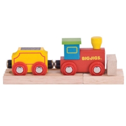 Afbeeldingen van Mijn eerste locomotief hout - Bigjigs