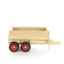 Bild von Fagus Aanhanger kiepwagen dubbelasser - Duurzaam houten kiepbare aanhanger - 3jr+