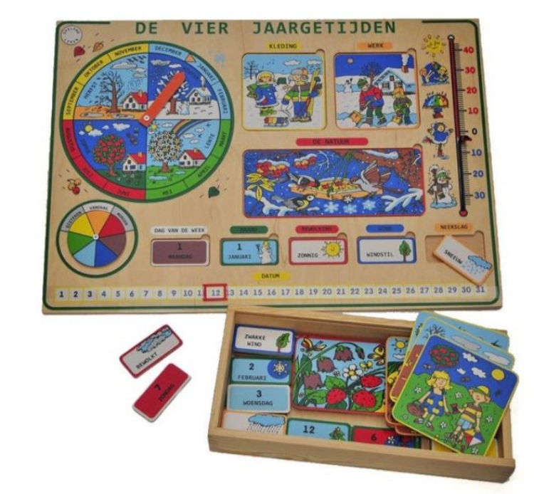 Bild von SALE!!!  Harmony Toys Kalender De 4 Jaargetijden