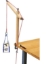 Image de Houten Tafelhijskraan met toebehoren Kids at Work Corvus