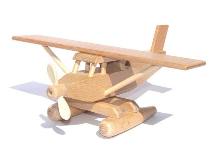 Bild von Watervliegtuig 24 cm 100% beukenhout - Ceeda Cavity
