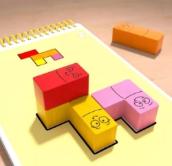 HABA Logic! Games Freddy & Co. solo Spel Stapel